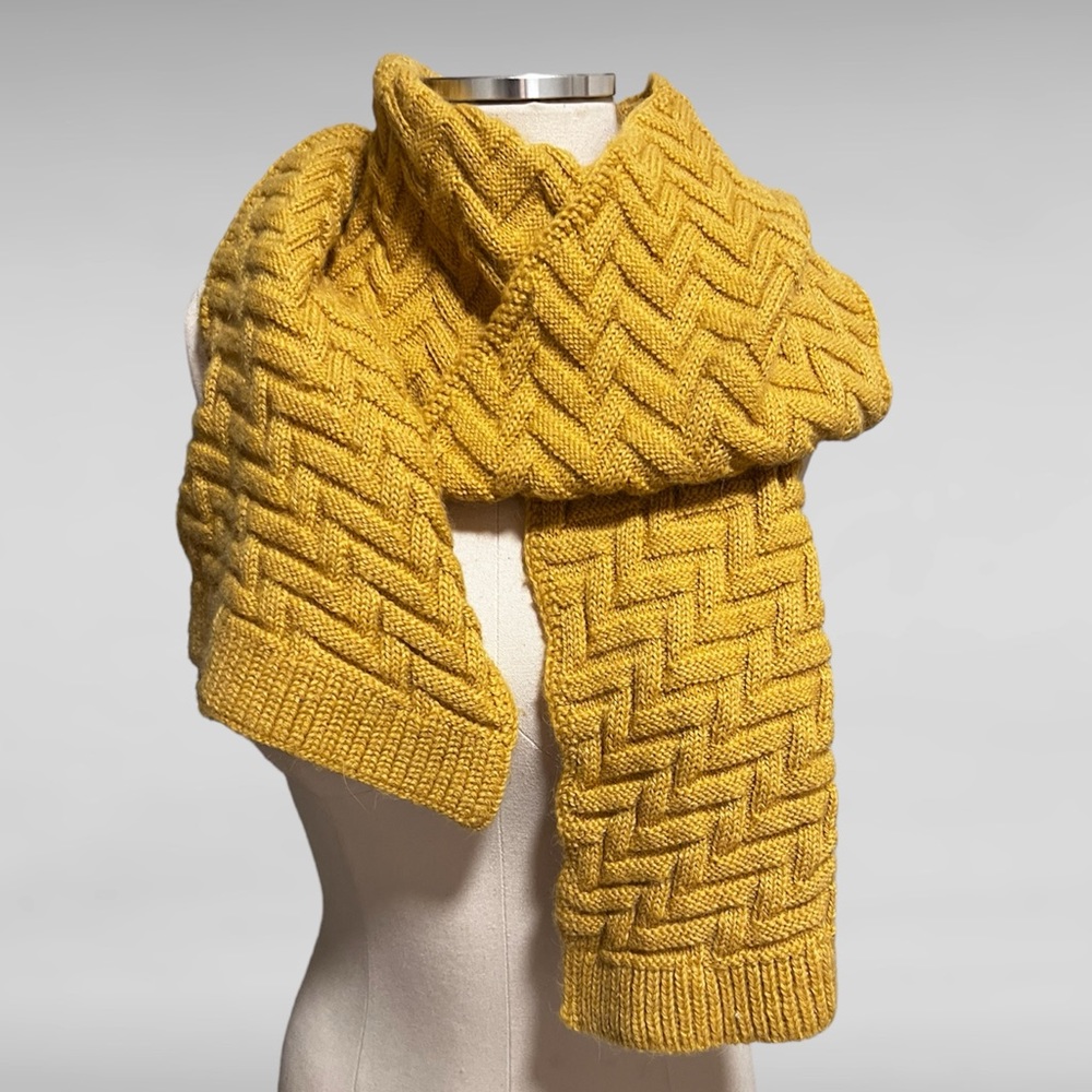 Chloe Chevron Weave Scarf - image 1